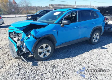 2020 Toyota Rav4 Hybrid Le from USA, damaged, VIN 2T3LWRFV5LW090961